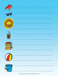 Summer Beach Ball Bucket List Printable