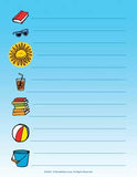Summer Beach Ball Bucket List Printable