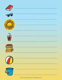 Summer Beach Ball Bucket List Printable