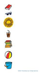 Summer Beach Ball Bucket List Printable