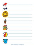 Summer Beach Ball Bucket List Printable