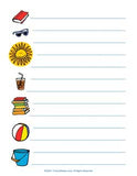 Summer Beach Ball Bucket List Printable