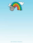 Rainbow Bucket List Printable