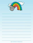 Rainbow Bucket List Printable