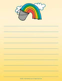 Rainbow Bucket List Printable