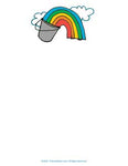 Rainbow Bucket List Printable