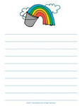 Rainbow Bucket List Printable