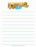 Airplane Summer Bucket List Printable